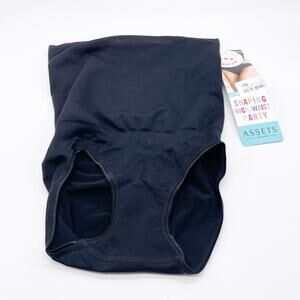 Assets By Spanx Women's Black High Waist Shaping Panty Size S